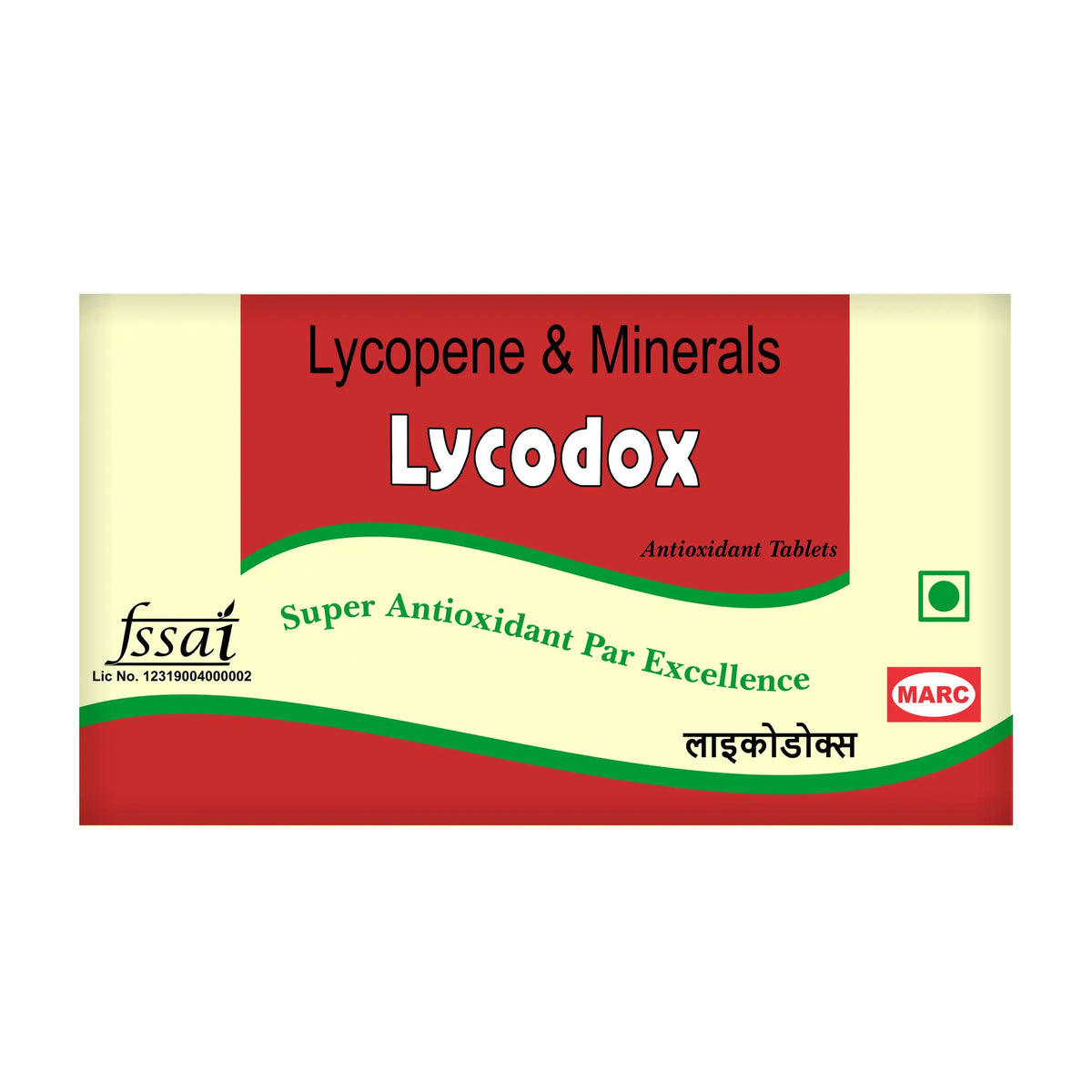 Lycodox Tablet – A comprehensive antioxidant nutritional supplement enriched with Lycopene and essential minerals to support immunity, cellular protection, heart health, energy metabolism, healthy skin, and overall daily wellness.