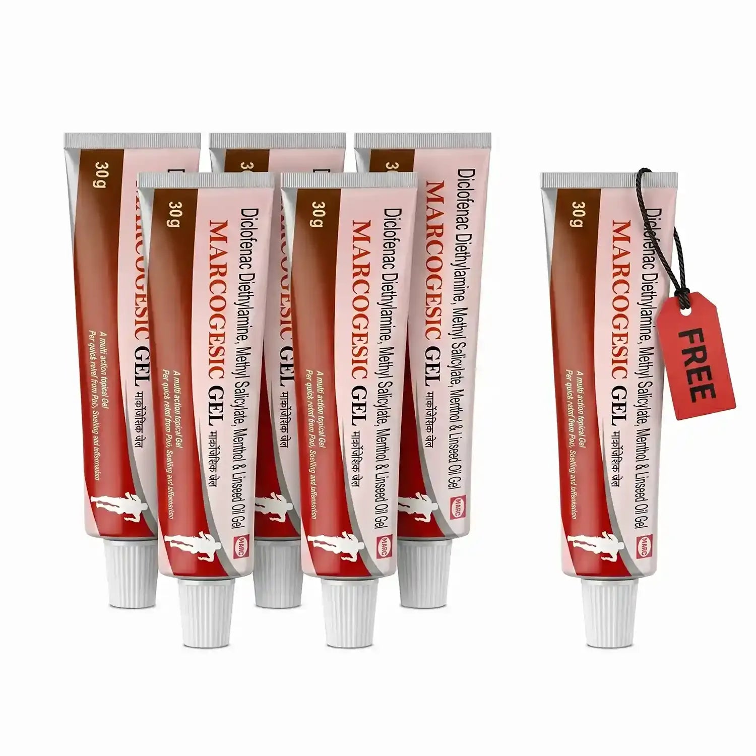 Marcogesic Gel 30g – Fast Absorbing Pain Relief Gel
