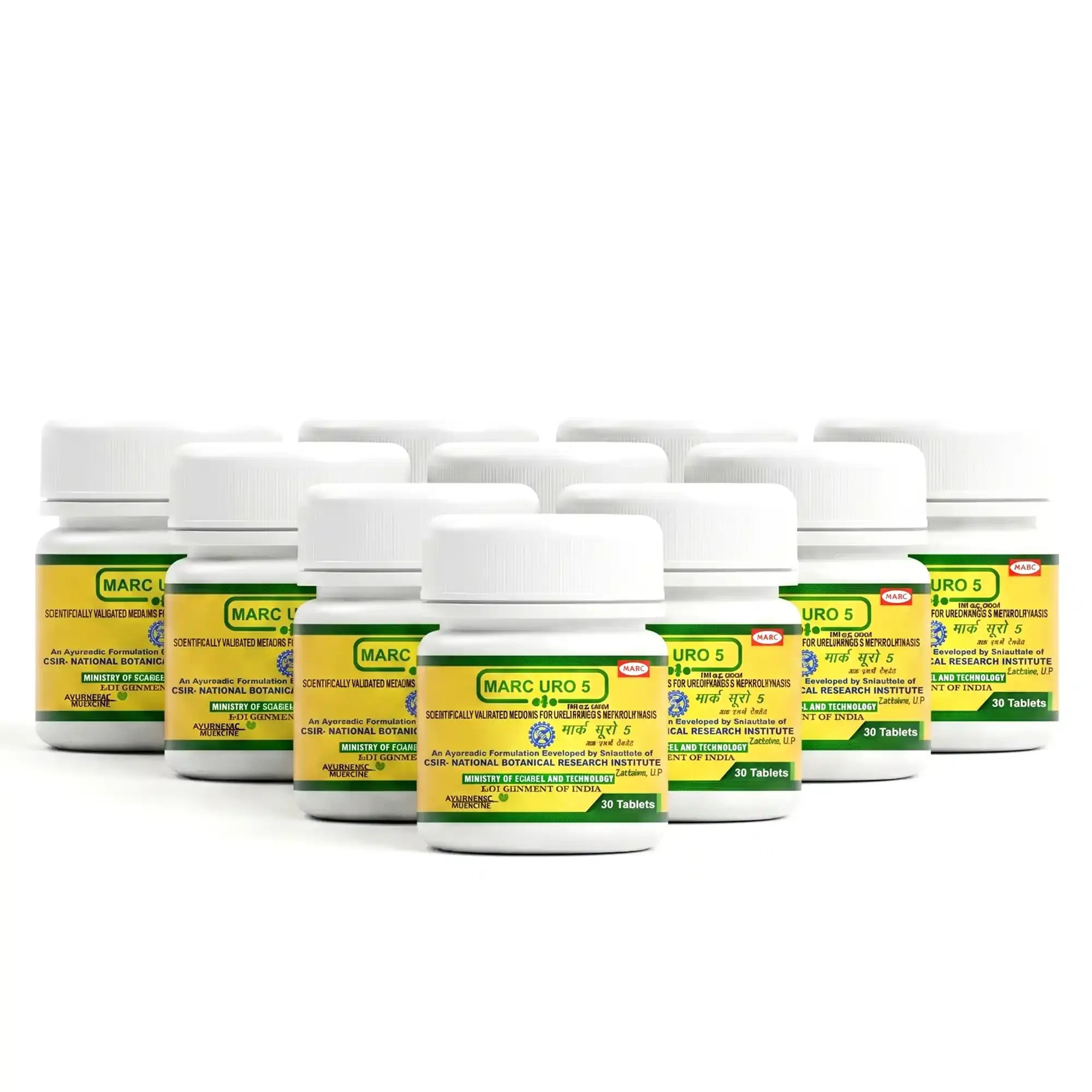 Marc URO-5 Ayurvedic Kidney Stone Dissolving Tablet – Kidney & Urinary Tract Stone Relief