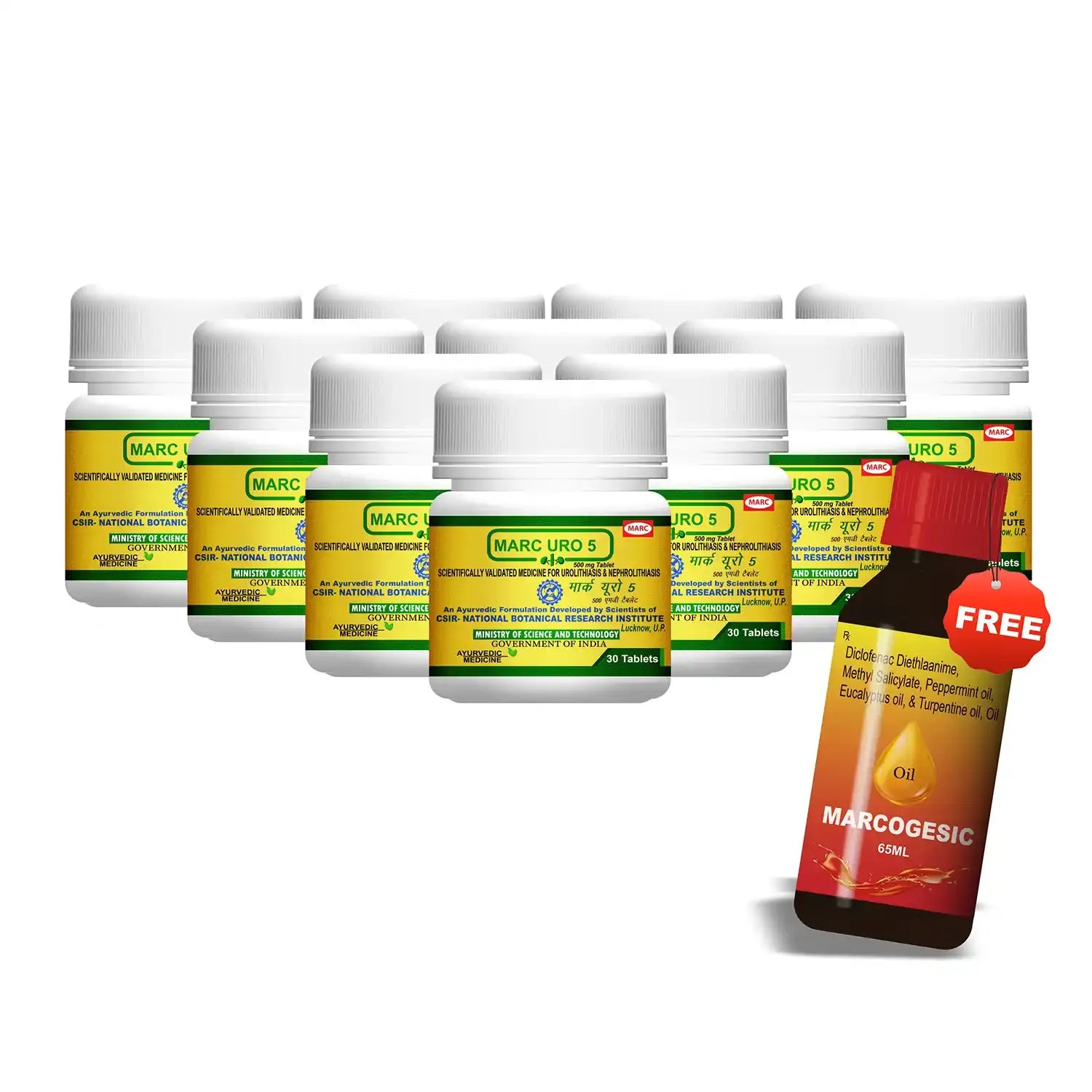 Marc URO 5 Ayurvedic Kidney Care Tablet – Urinary Wellness & Kidney Health Support