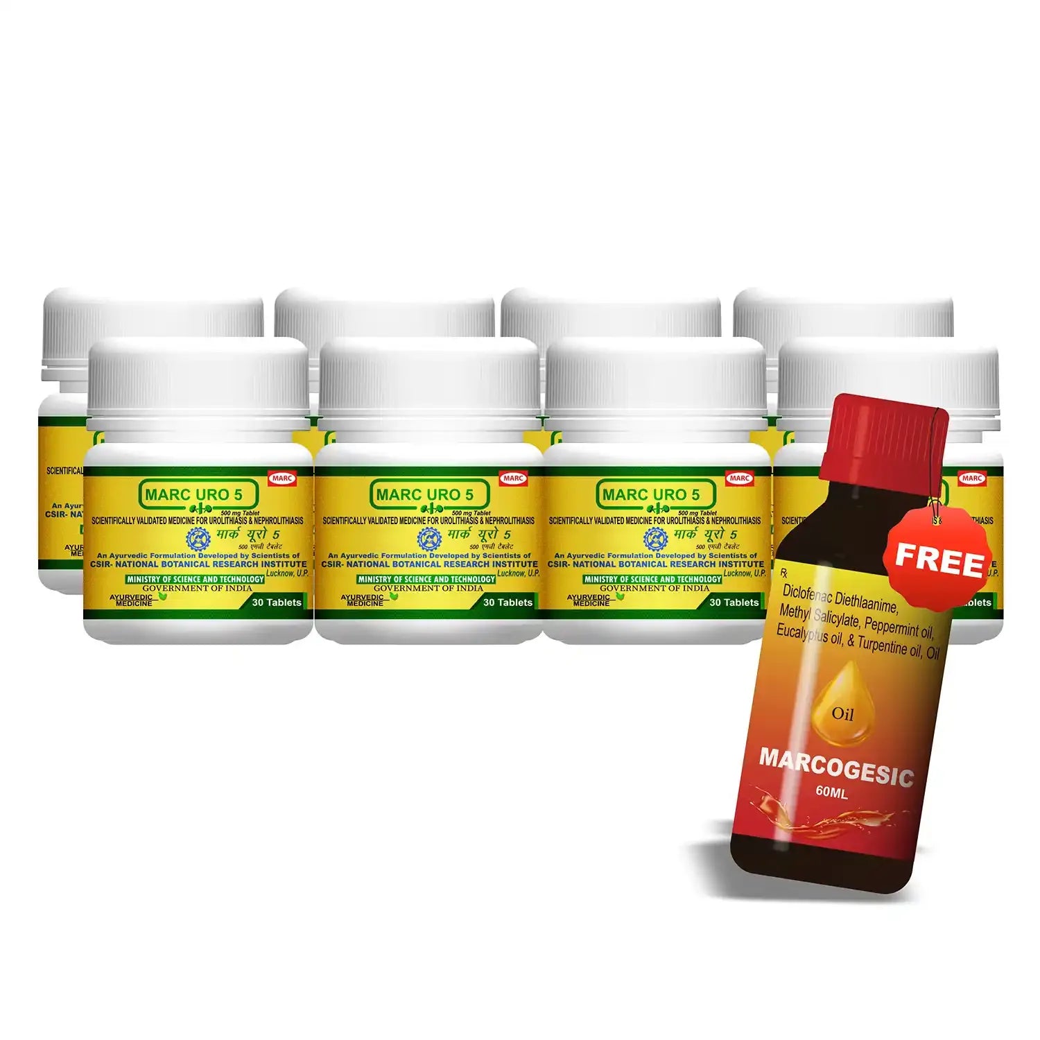 Marc URO 5 Ayurvedic Kidney Care Tablet – Urinary Wellness & Kidney Health Support