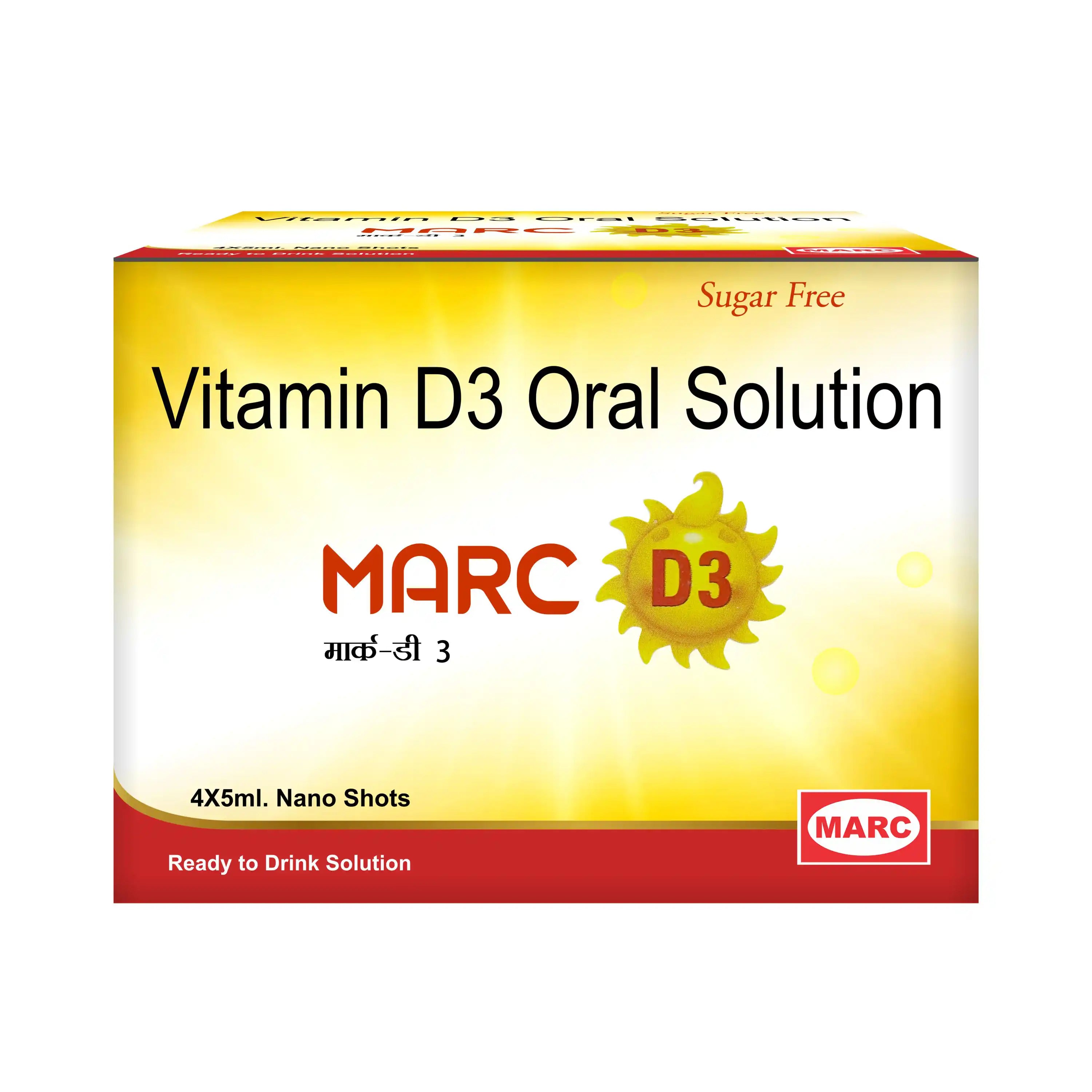 Cholical D3 Oral Solution Nano Shot – Fast-Absorbing Liquid Vitamin D3 Supplement