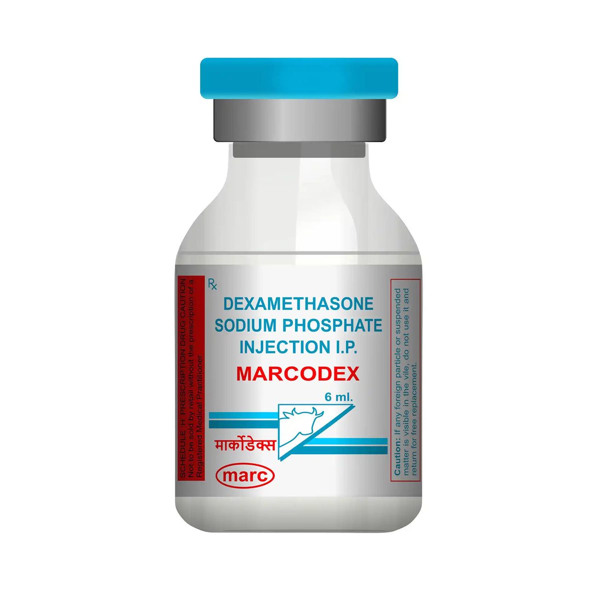 Marcodex Dexamethasone Veterinary Injection 6ml – Anti-Inflammatory & Allergy in Livestock