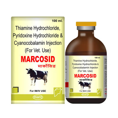 Marcosid Veterinary Antiseptic Injection 100ml – Bulk Wound Care for Livestock Farms