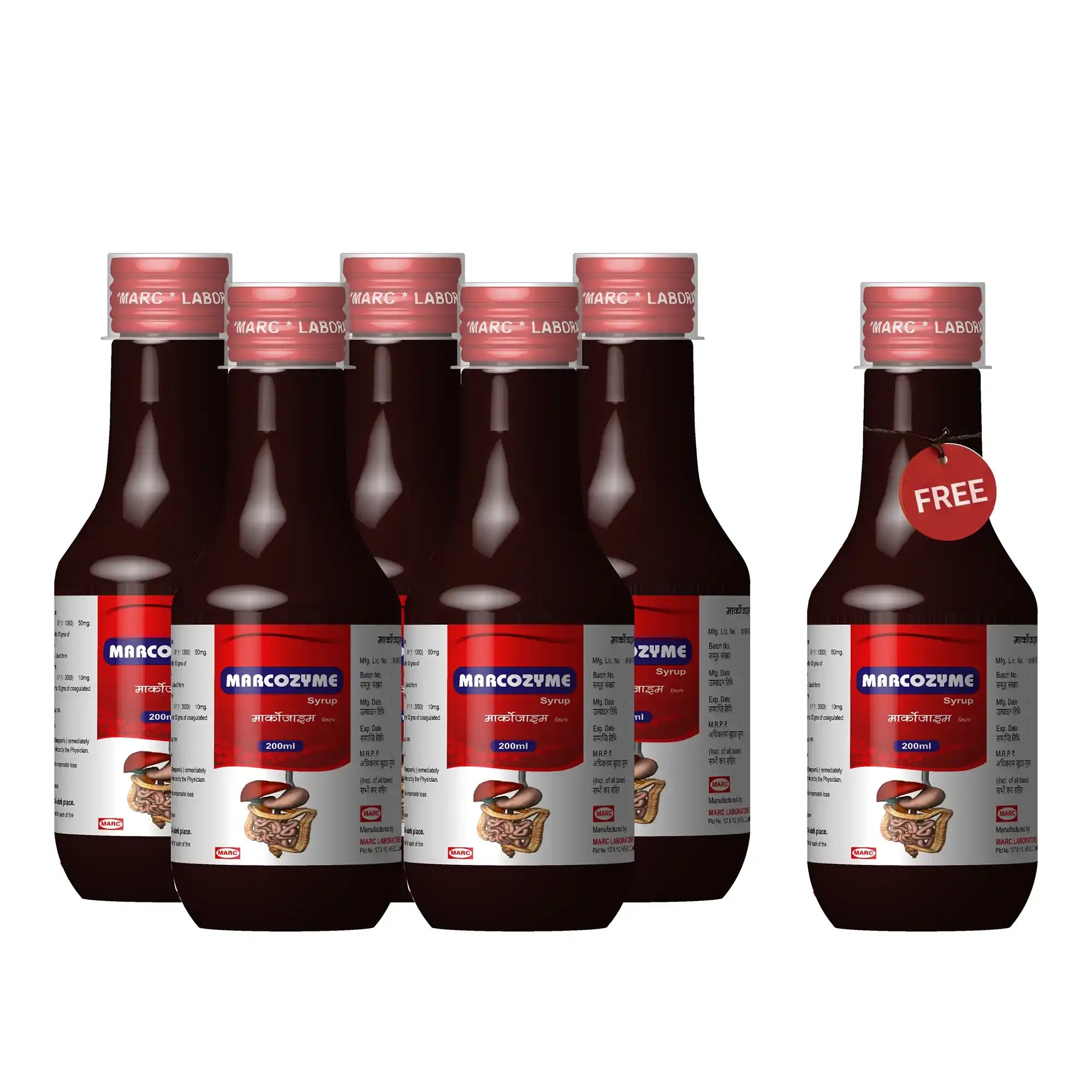 Marcozyme Syrup – Digestive Enzyme Syrup with Diastase and Pepsin