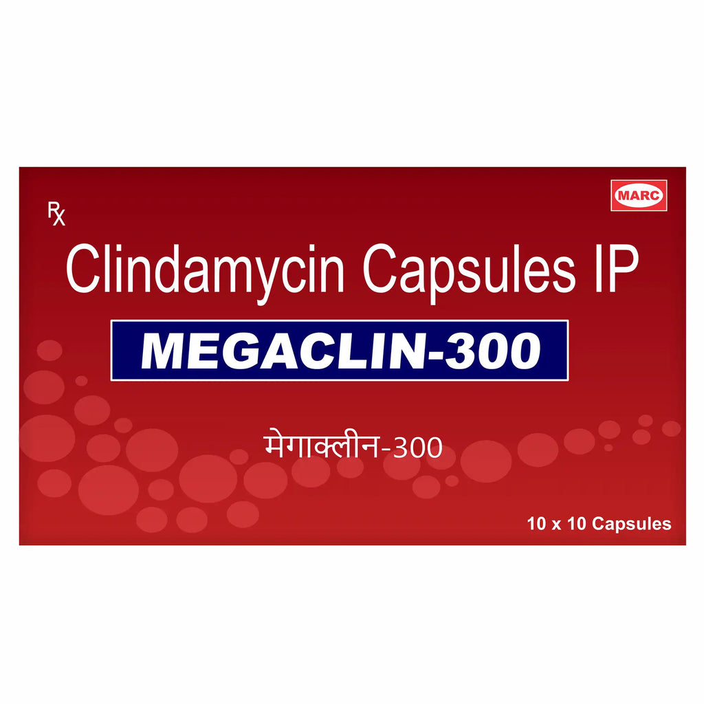 Megaclin 300 Clindamycin Capsule – Lung, Skin & Bacterial Infection Treatment