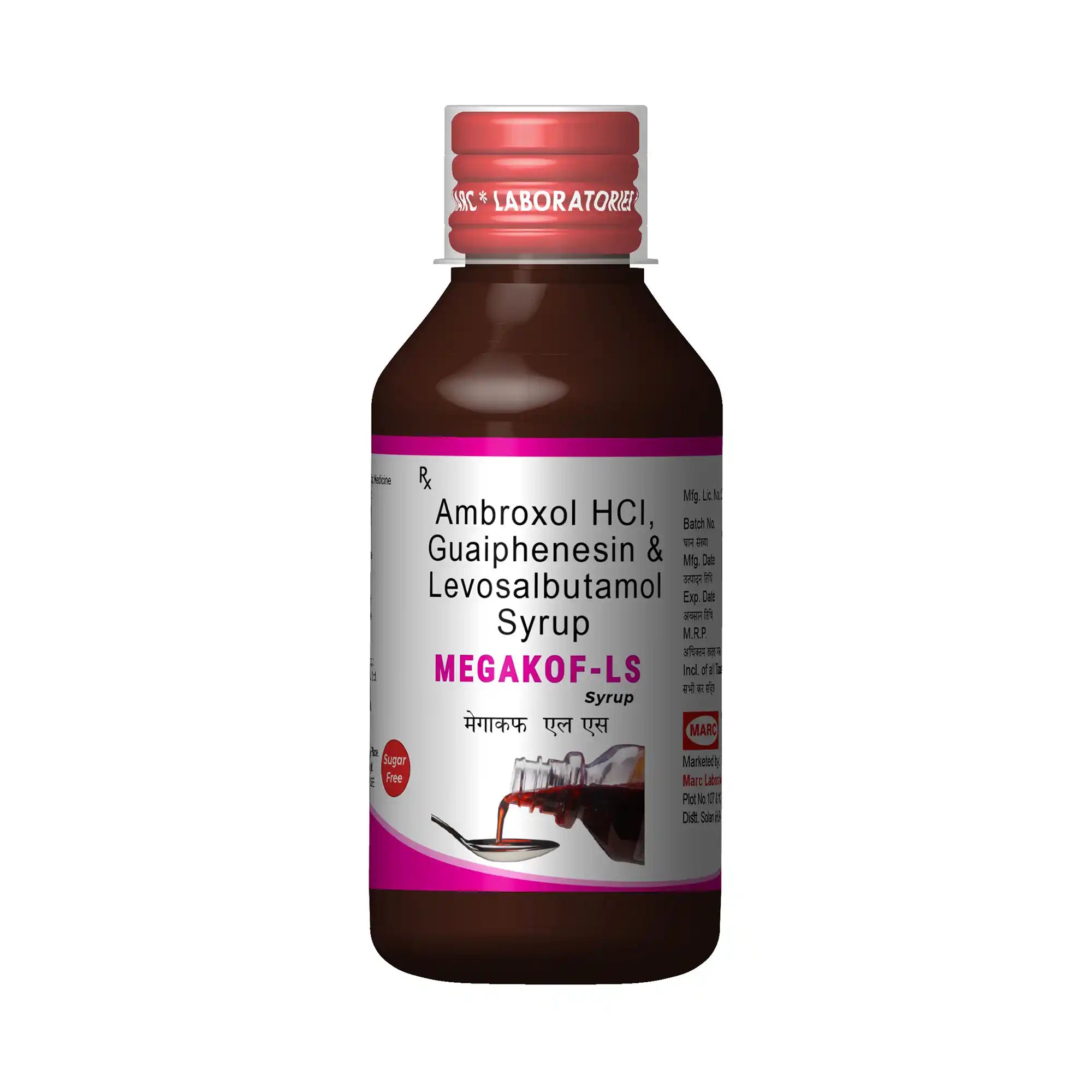 Megakof-LS Cough with Mucus Relief Syrup 100ml – Chest Congestion & Respiratory Support