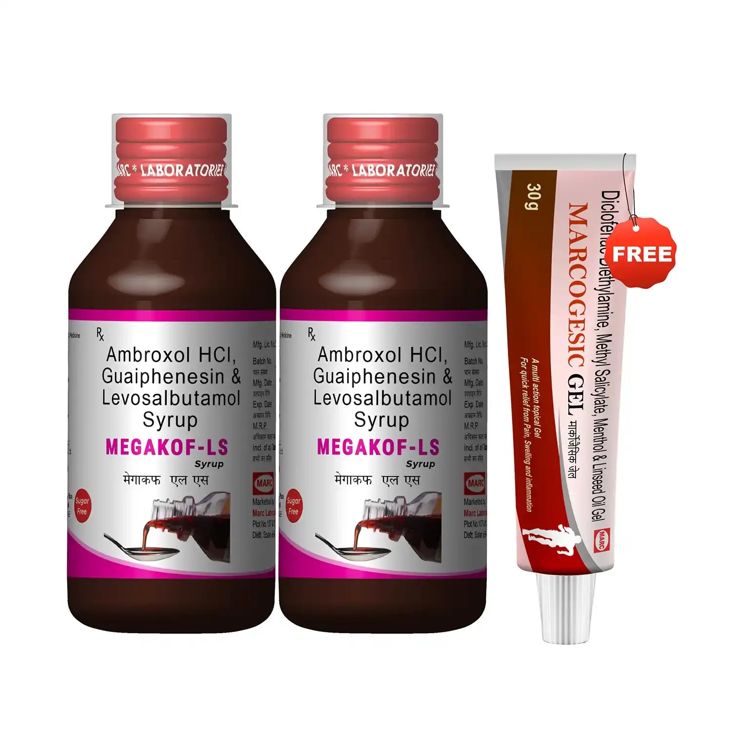 Megakof LS Syrup 100ml – Wet Cough and Mucus Relief Syrup