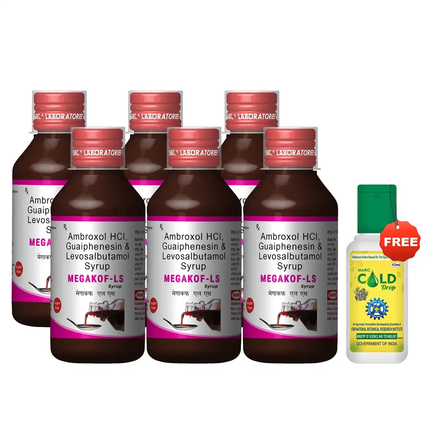 Megakof LS Syrup 100ml – Wet Cough and Mucus Relief Syrup