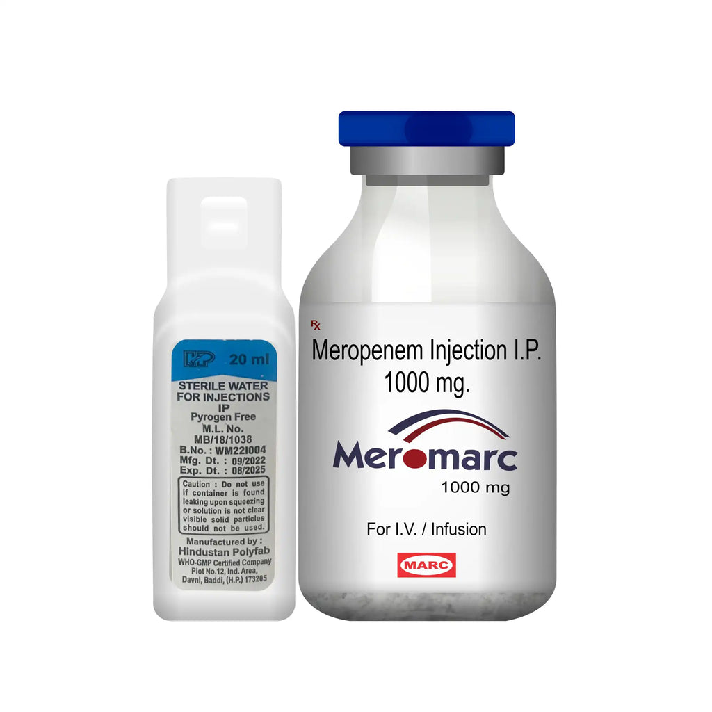Meromarc Meropenem Injection – ICU-Grade Carbapenem Antibiotic for Drug-Resistant Infections
