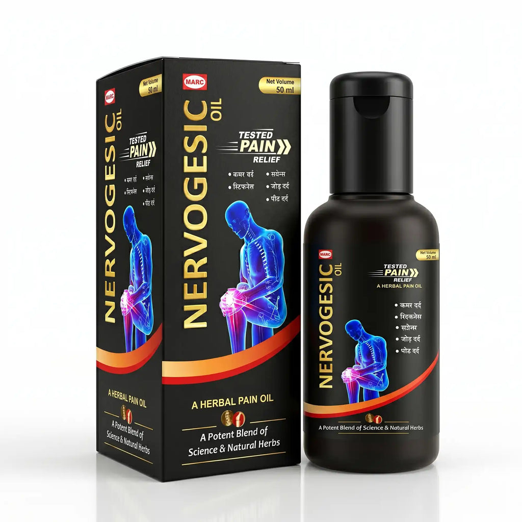 Nervogesic Oil – Ayurvedic Therapeutic Oil for Nerve & Joint Pain Relief