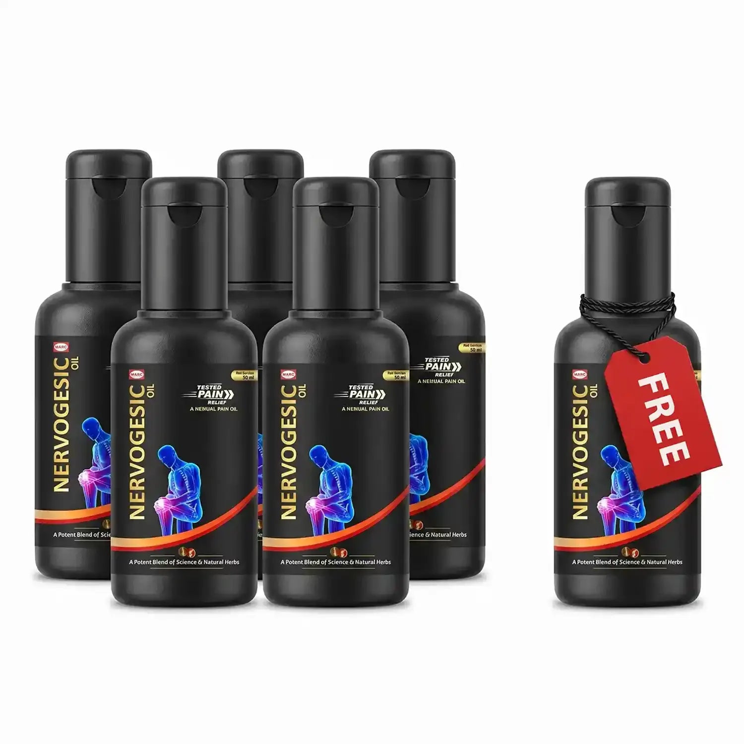 Nervogesic Oil – Ayurvedic Nerve and Joint Pain Relief Oil