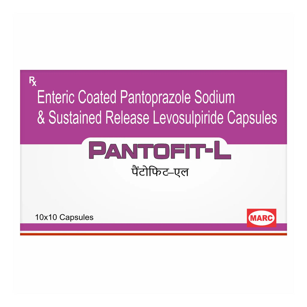 Pantofit-L Pantoprazole & Levosulpiride Capsule – Acidity, GERD & Functional Dyspepsia Relief