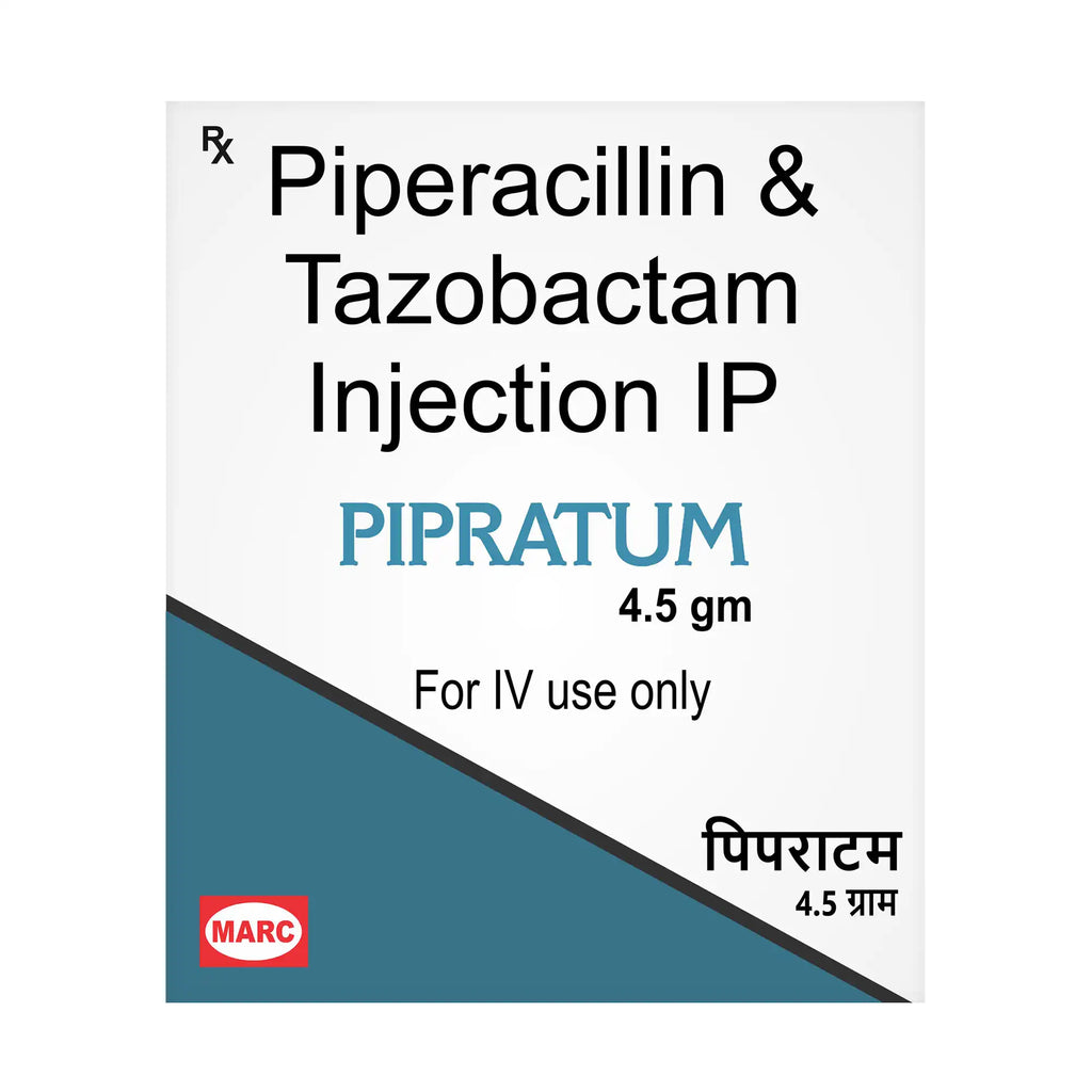 Pipratum Piperacillin & Tazobactam Injection – Hospital-Grade Antibiotic for Severe Infections