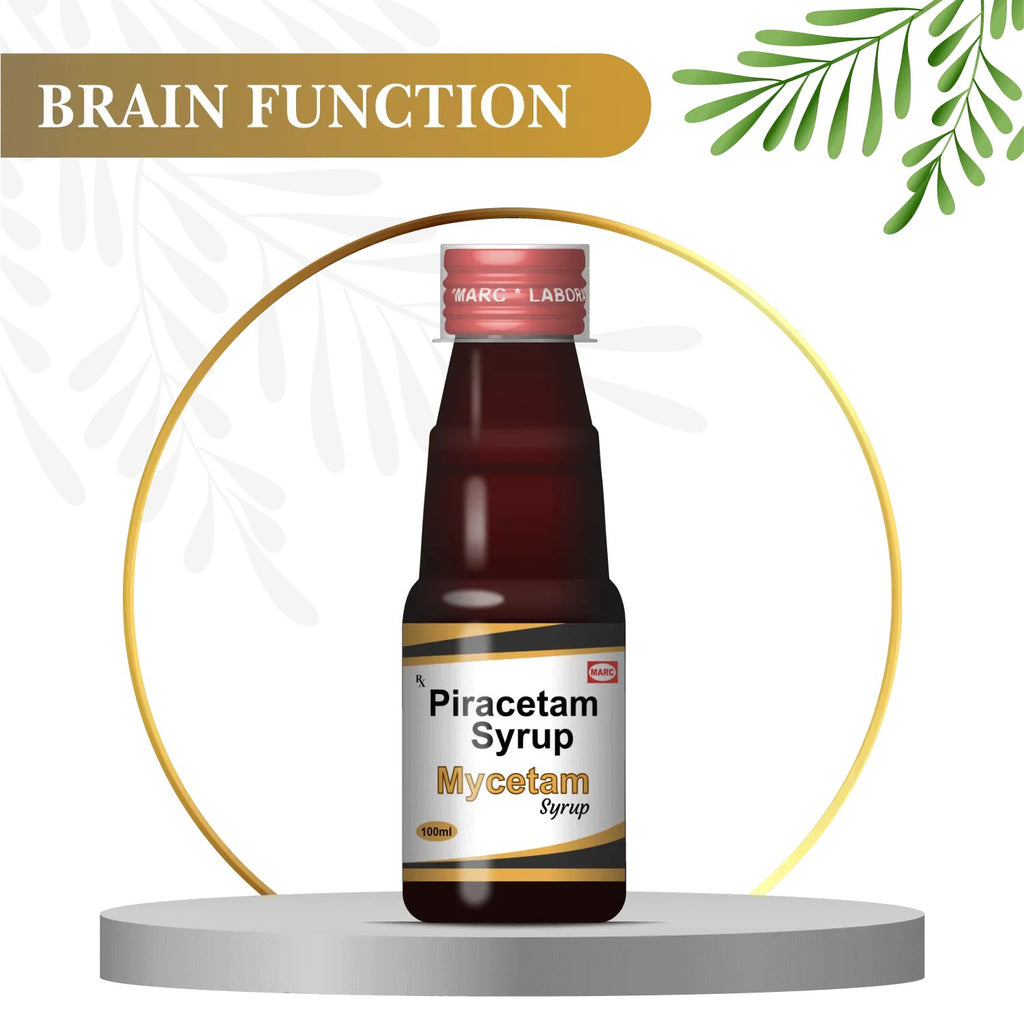 Mycetam Piracetam Syrup 100ml – Memory, Brain Health & Neurological Support
