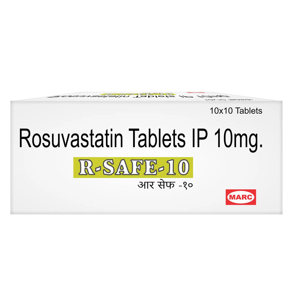 R-Safe 10 Rosuvastatin Tablet – Cholesterol & Heart Health Management