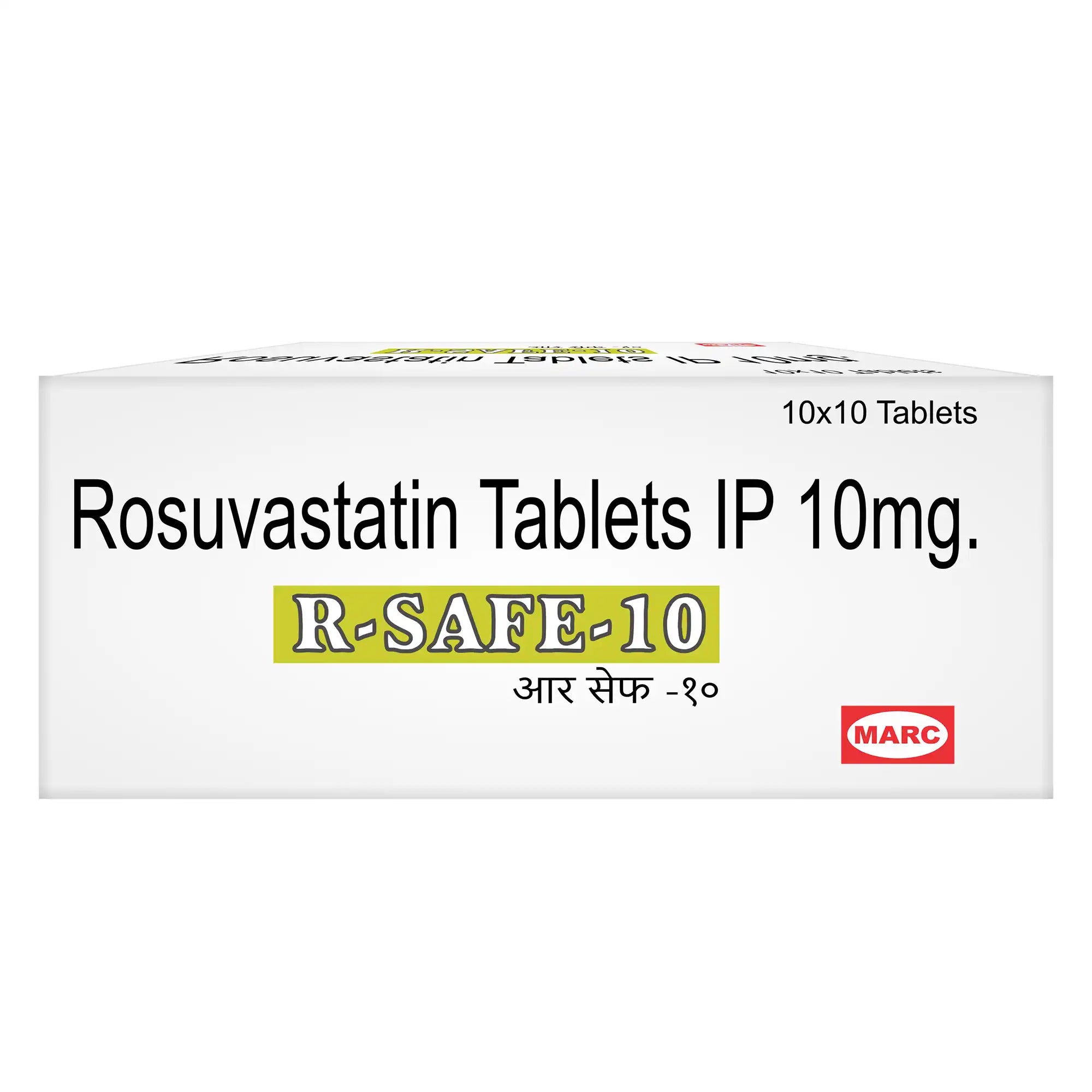 R-Safe 10 Rosuvastatin Tablet – Cholesterol & Heart Health Management