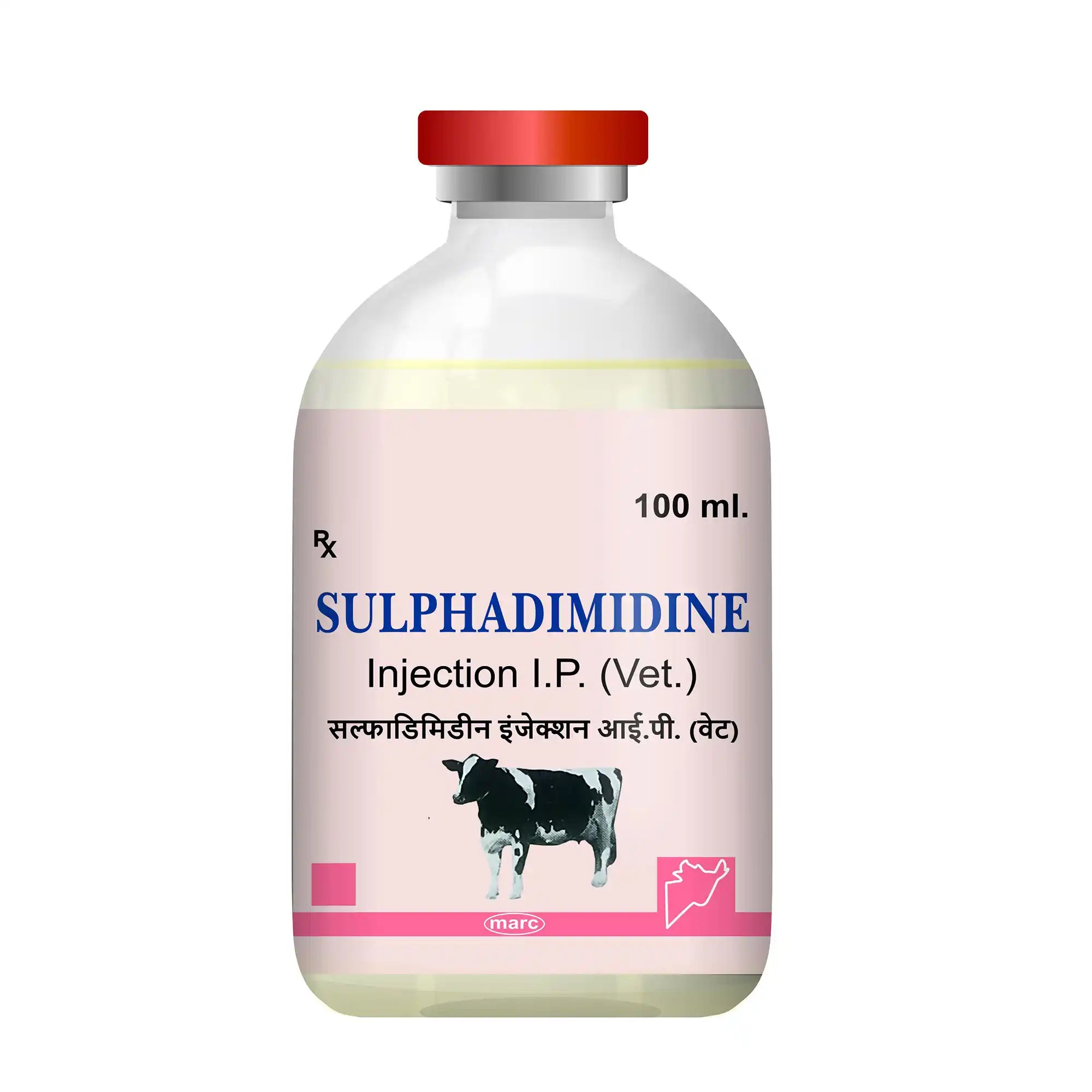 Sulphadimidine Veterinary Sulfonamide Injection 100ml – Respiratory & Gut Infections in Livestock