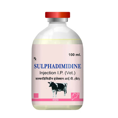 Sulphadimidine Veterinary Sulfonamide Injection 100ml – Respiratory & Gut Infections in Livestock