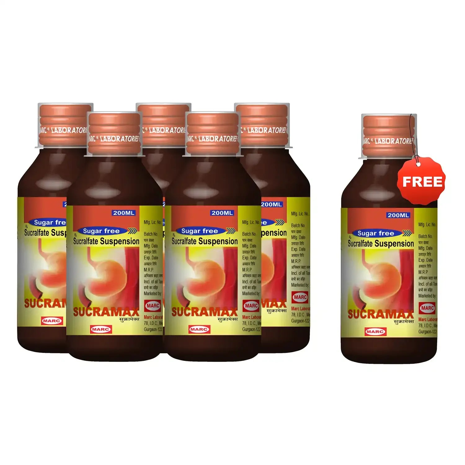 Sucramax-O Syrup – Sugar Free Gastric Ulcer and Acidity Relief Syrup
