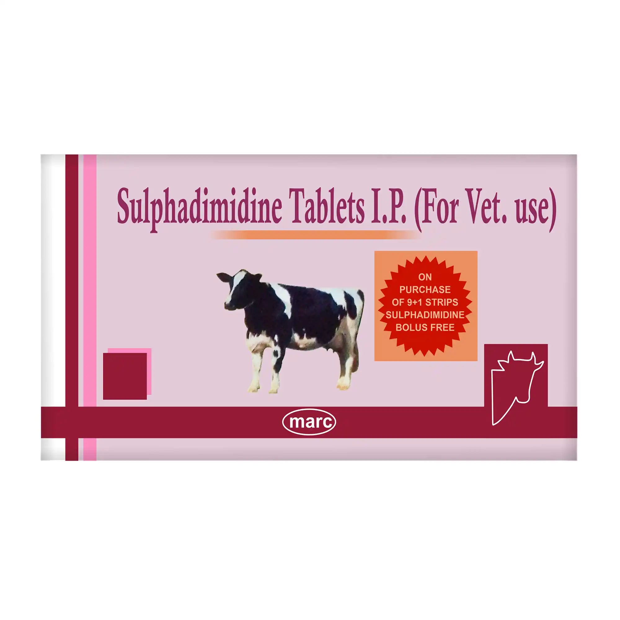Sulphadimidine Veterinary Sulfonamide Bolus 5x4 – Coccidiosis & Bacterial Infections in Livestock