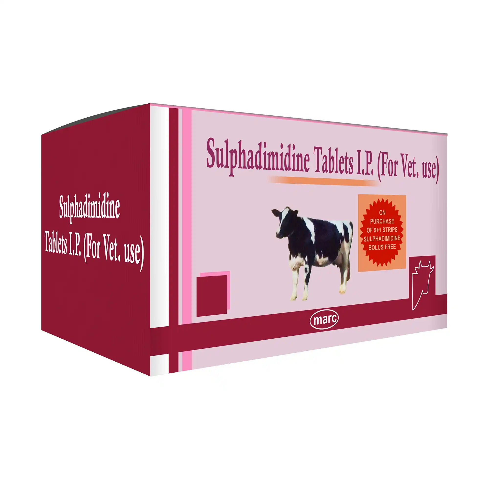 Sulphadimidine Veterinary Sulfonamide Bolus 5x4 – Coccidiosis & Bacterial Infections in Livestock