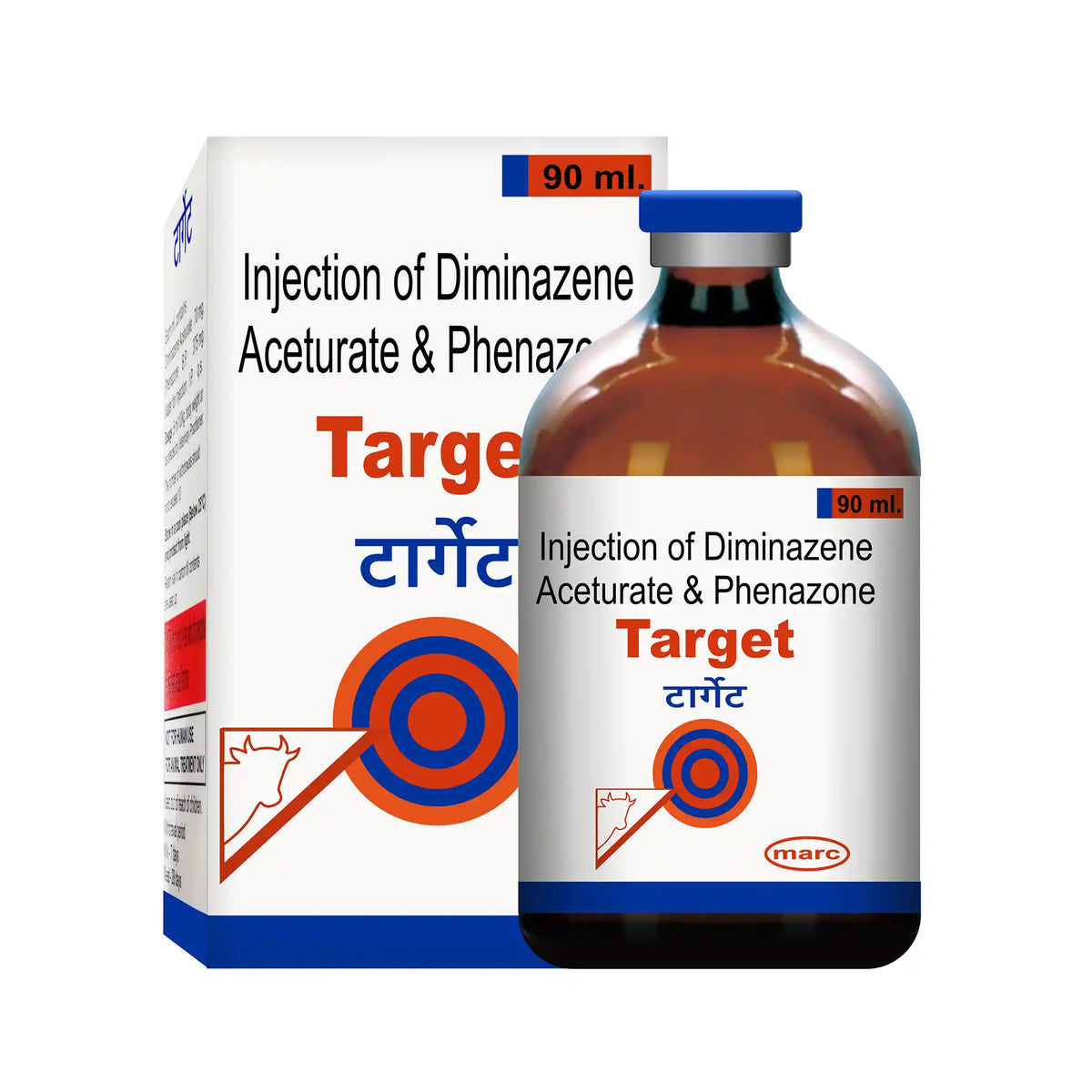 Target Veterinary Multi-Action Injection 90ml – Bulk Antibiotic & Supportive Care for Livestock Herds