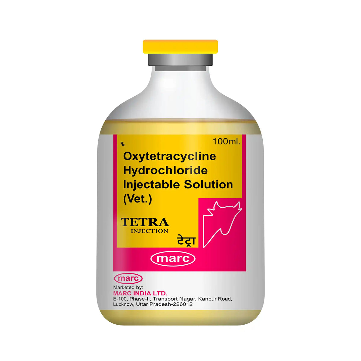 Tetra Veterinary Oxytetracycline Injection 100ml – Bulk Antibiotic for Livestock Herd Treatment