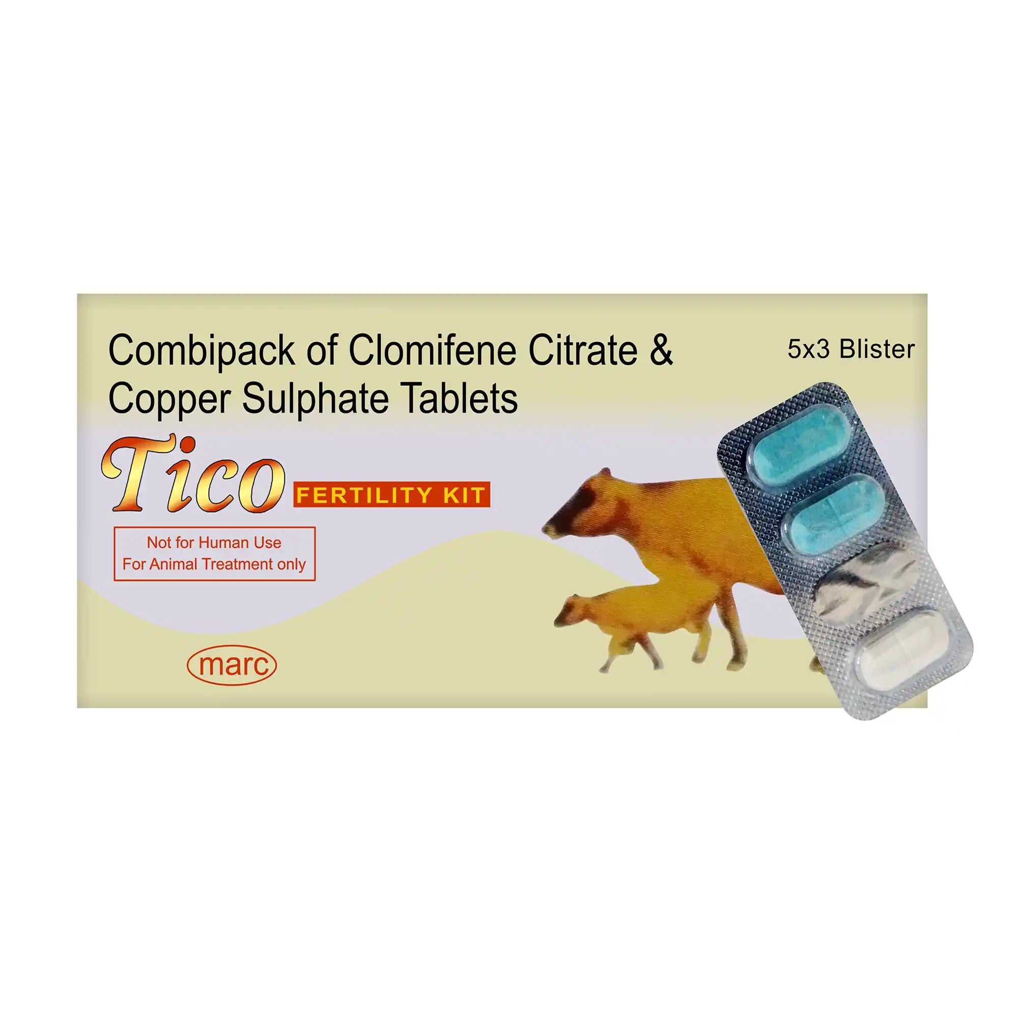 Tico Veterinary Ticoazole Bolus – Antifungal & Antiprotozoal Treatment for Livestock