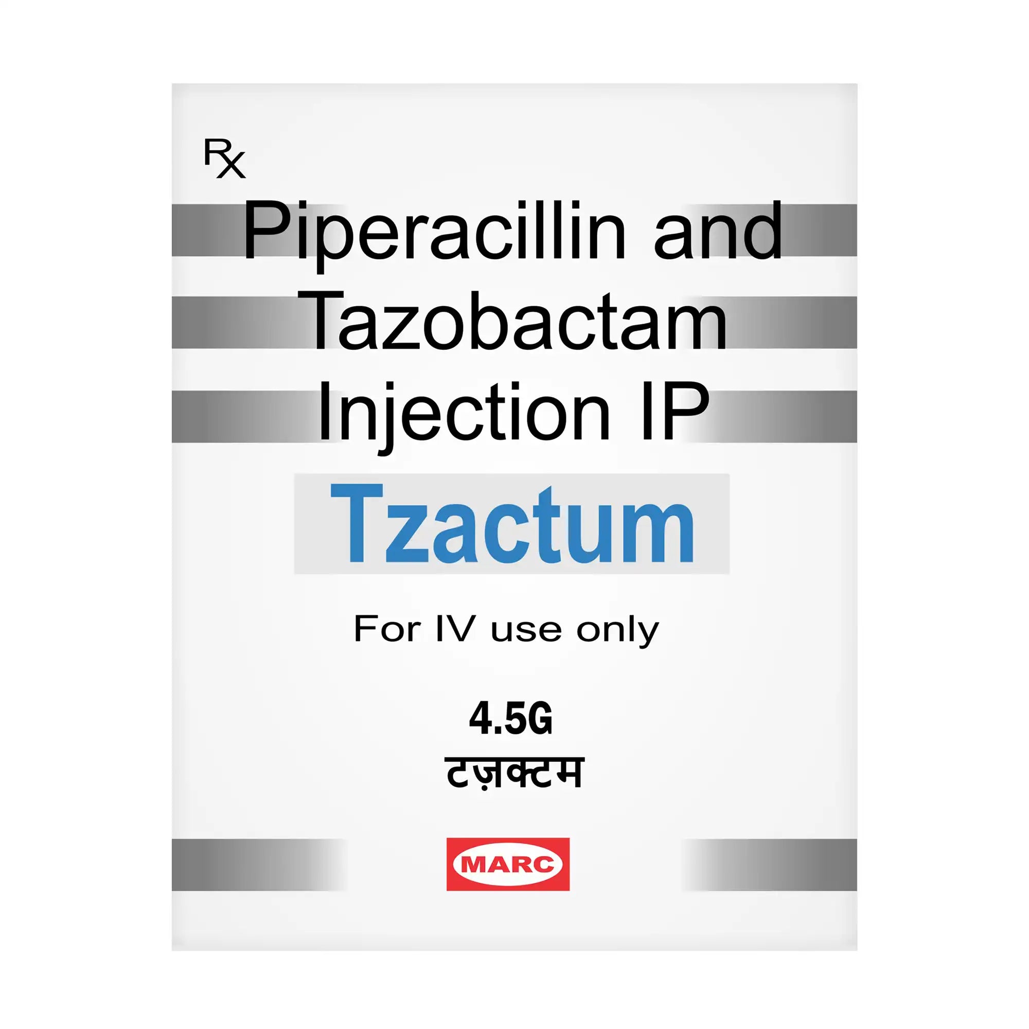 Tzactum Piperacillin & Tazobactam Injection – Broad-Spectrum IV Antibiotic for Severe Infections