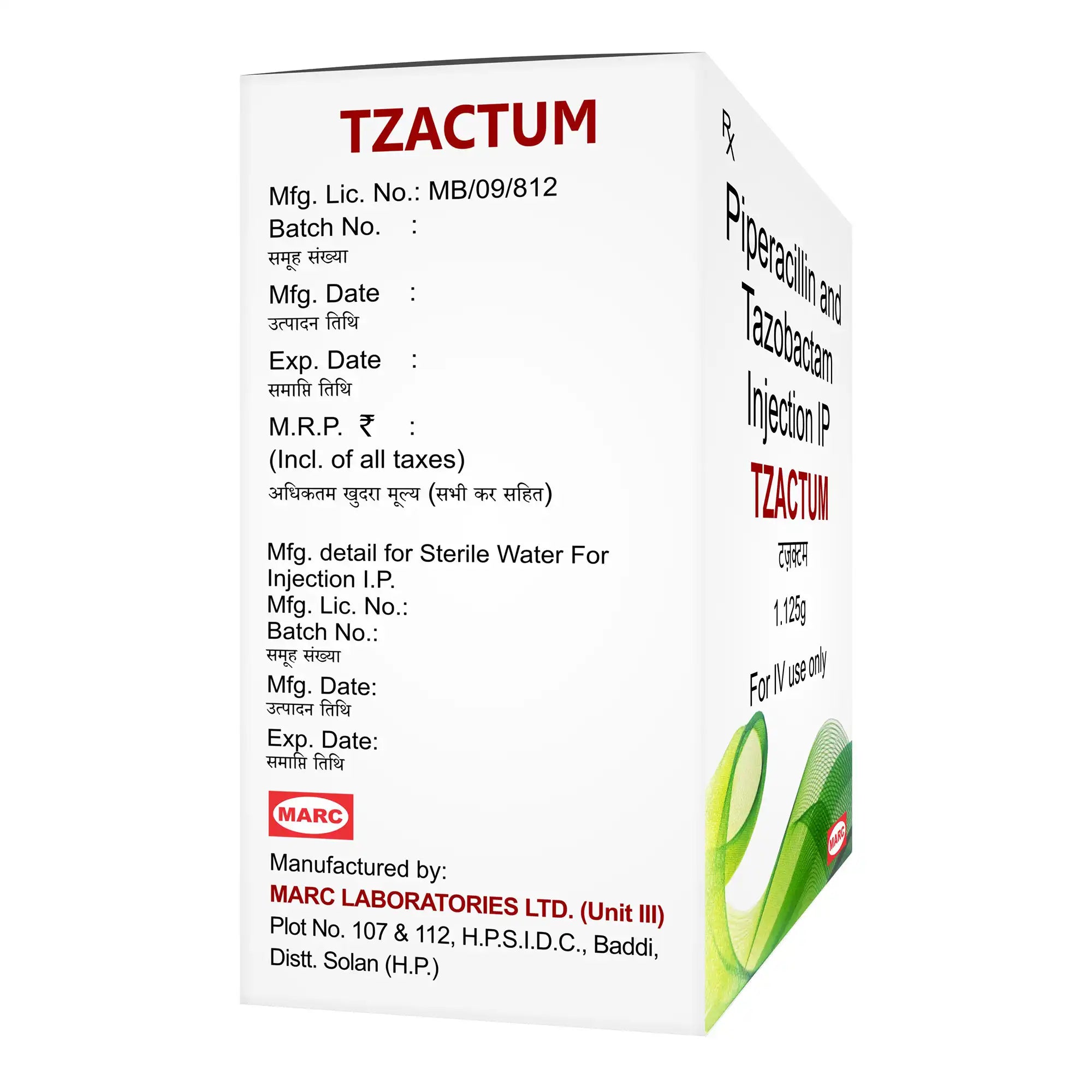 Tazctum Ceftazidime & Tazobactam Injection – ICU-Grade Antibiotic for Drug-Resistant Infections