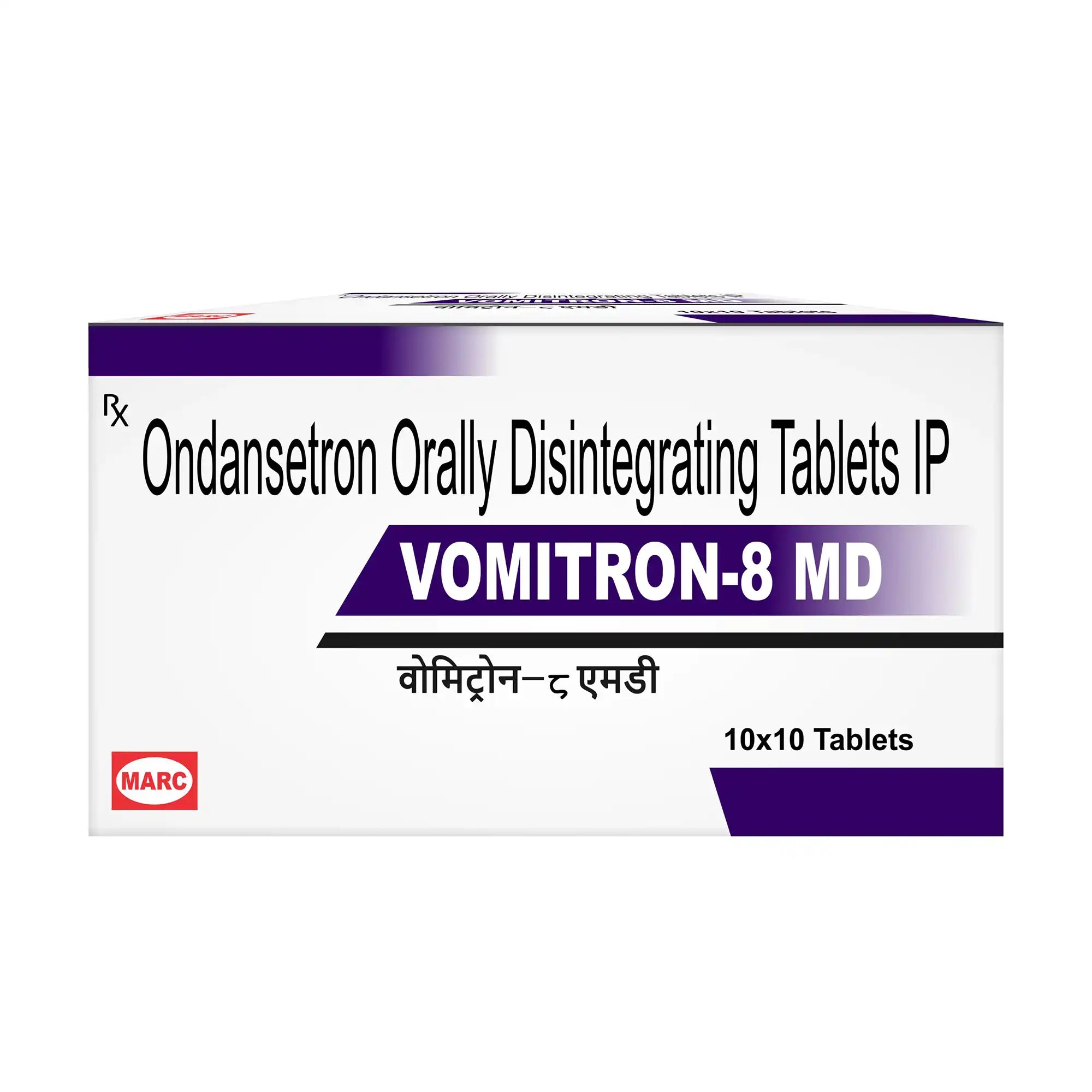 Vomitron-8 Ondansetron 8mg Tablet – Strong Nausea & Vomiting Relief for Chemo & Surgery