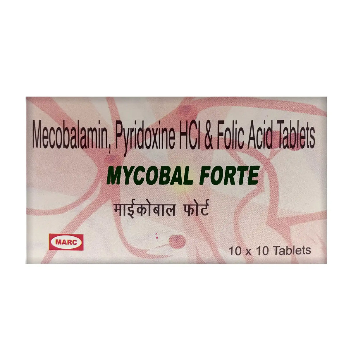 Mycobol Forte-A comprehensive neurotropic vitamin supplement formulated to support nerve health, red blood cell formation, energy metabolism, neurological function, and overall nutritional wellness.